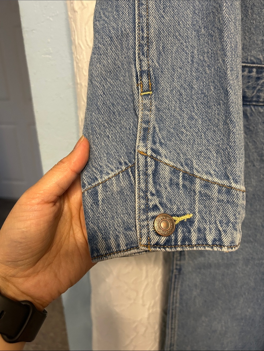 Levi's Women’s Light Blue Denim Coverall Jumpsuit